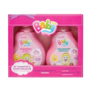 KIT MURIEL BABY SH+COND.MENINA 100ML RS - Imagem 1