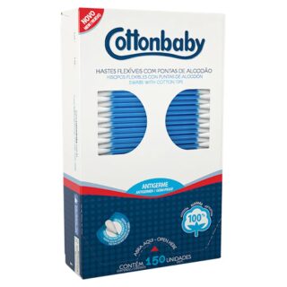 HASTES FLEX.COTTONBABY C/150UN - Imagem 1