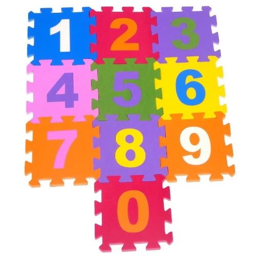 TAPETE NUMERICO RDJ 10PC 400 - Imagem 1
