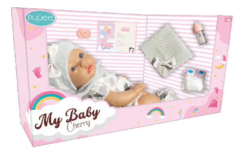 BONECA MY BABY CHERRY CUIDADOS PUPEE 1183 - Imagem 1