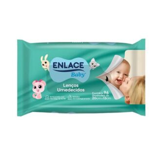 LENCOS UMED ENLACE BABY C/96UN - Imagem 1
