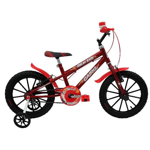 BIC.CAIRU ARO 16 MTB ABS MASC C-16 PTO/VERM.311503 - Imagem 1