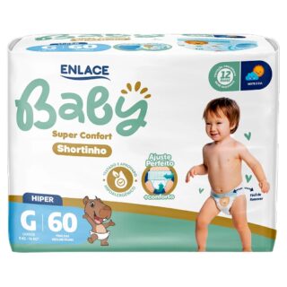 FRALDA DESC ENLACE BABY SHORT.S.CON.HIPER G C/60 - Imagem 1