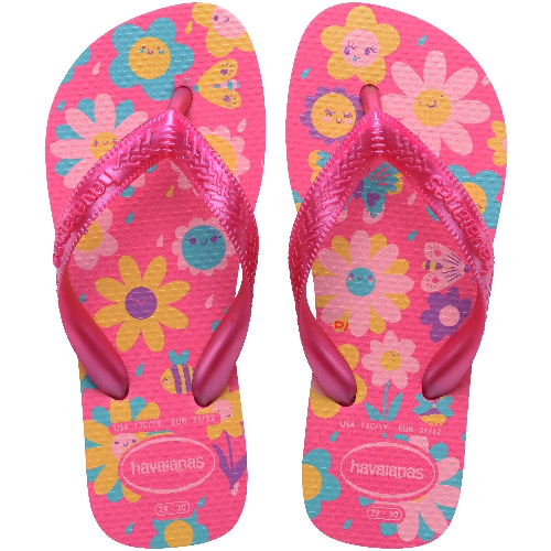 SAND.HAV.KIDS FLORES ROSA FLUX 29/30 - Imagem 1