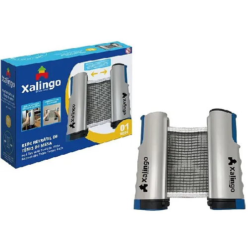 REDE RETRATIL P/TENIS DE MESA XALINGO 28598 - Imagem 1