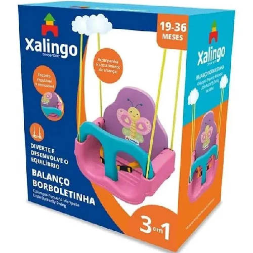 BALANCO XALINGO BORBOLETINHA 09356 - Imagem 1