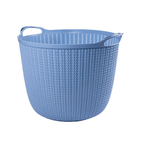CESTA RED.TRAMA C/ ALCAS BABY A2 PLASUTIL AZ.9375 - Imagem 1