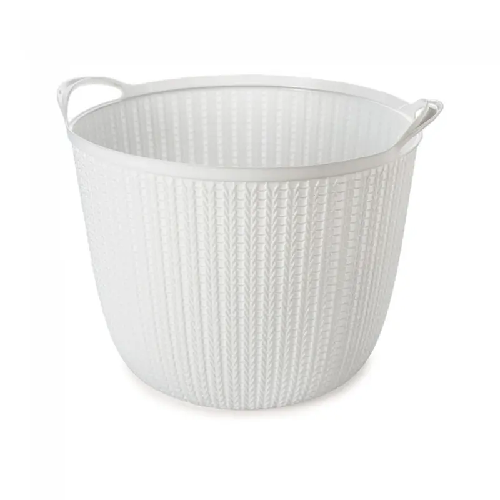 CESTA RED.TRAMA C/ ALCAS BABY B3 PLASUTIL BRC.8652 - Imagem 1