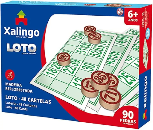 LOTO 24 CARTOES/PEDRAS PLASTICAS XALINGO 7165 - Imagem 1
