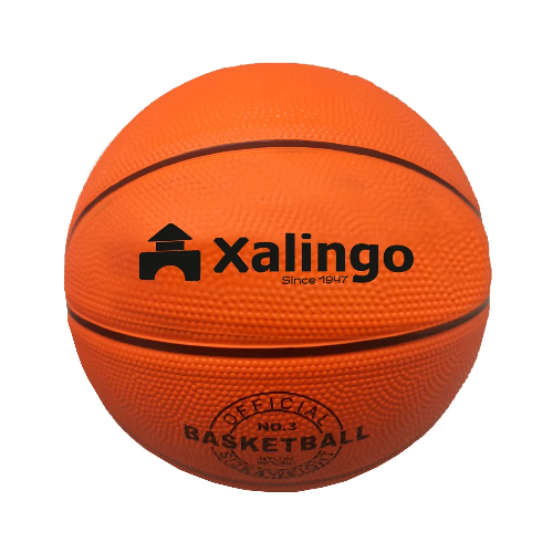 BOLA DE BASQUETE OFICIAL XALINGO N�3 28687 - Imagem 1