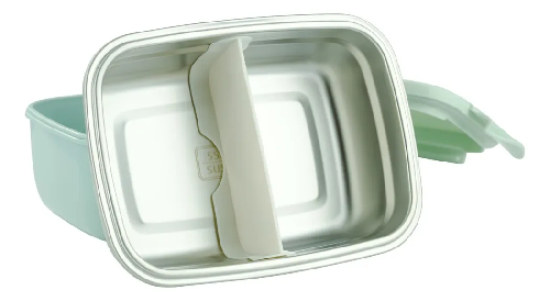 LANCHEIRA BENTO BOX 550ML PIMPOLHO VD/LEAO 67701 - Imagem 1