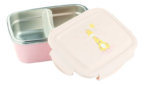 LANCHEIRA BENTO BOX 550ML PIMPOLHO RS/GIRAFA 67601 - Imagem 1