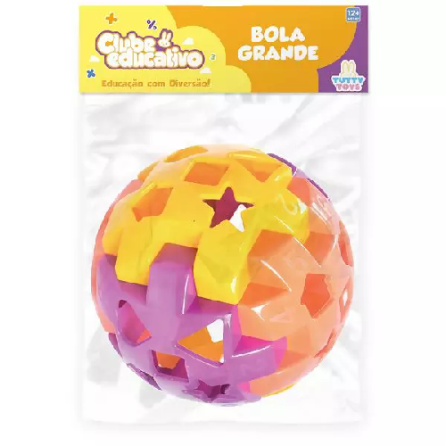 BOLA DIDATICO GRANDE C/16PCS SOLAPA TUTTYTOYS 106 - Imagem 1