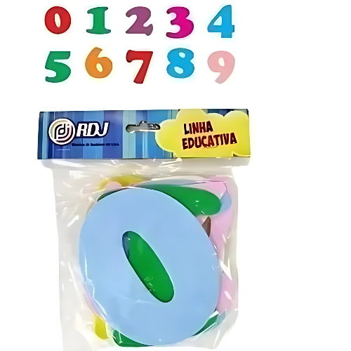 NUMERAIS MOVEL 0 A 9 10 PCA RDJ 195 - Imagem 1