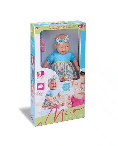 BONECA MIA FAZ XIXI 754 BAMBOLA - Imagem 1