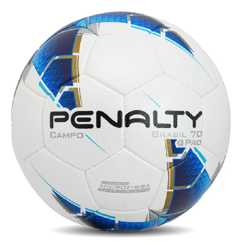 BOLA CAMPO PENALTY BRASIL 70 PRO N4 BC-AZ 371041 - Imagem 1