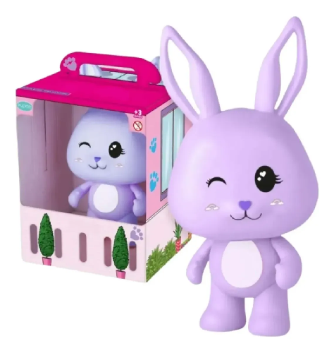 PETS DA PUPEE COELHO LILAS 1923 - Imagem 1