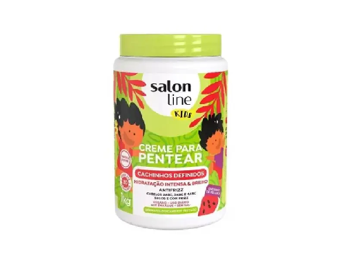 CREME PARA PENTEAR SALON LINE KIDS MELANCIA 1KG - Imagem 1