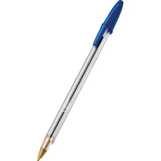 CANETA BIC CRISTAL MEDIA AZUL - Imagem 1