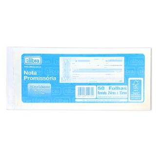 NOTA PROMISSORIA TILIBRA 50FLS - Imagem 1