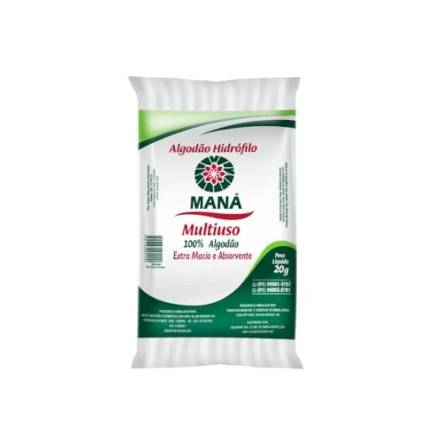ALGODAO MANA MULTIUSO 20G - Imagem 1