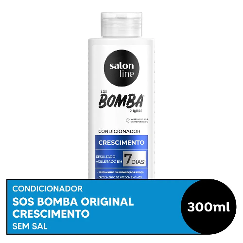 COND.SALON SOS BOMBA CRESCIMENTO 300ML - Imagem 1