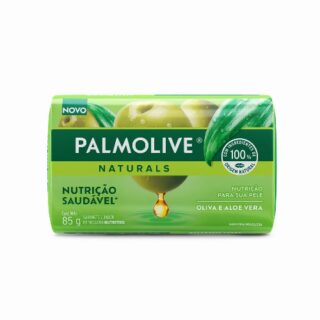 SAB.PALMOLIVE NUT.SAUDAVEL OLIVA E ALOE VERA 85G - Imagem 1