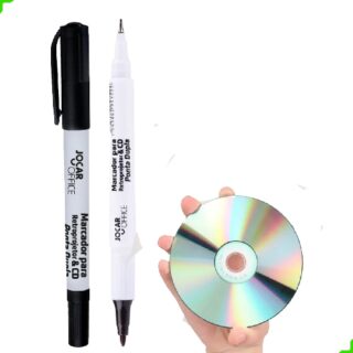 MARCADOR P/CD PONTA DUPLA LEONORA PTO 96018 - Imagem 1