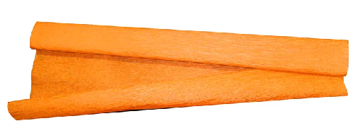 PAPEL CREPOM VMP ENCERADO 48CMX2M LARANJA - Imagem 1