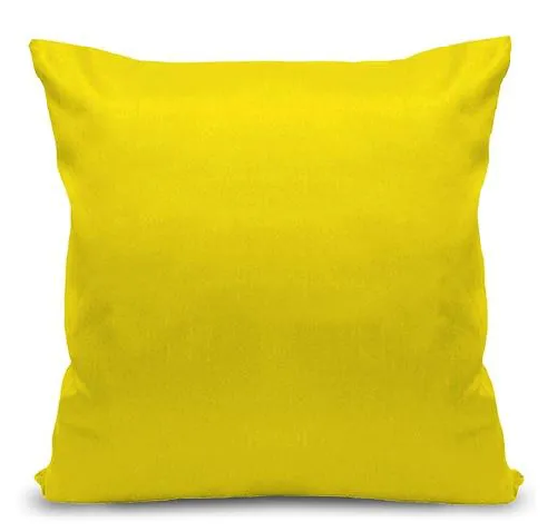 ALMOFADA TRISOFT AMARELO 40CMX40CM - Imagem 1