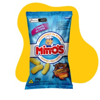 SALGADINHO MITTOS CHURRASCO 35G - Imagem 1