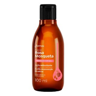 OLEO CORPORAL FARMAX ROSA MOSQUETA 100ML - Imagem 1