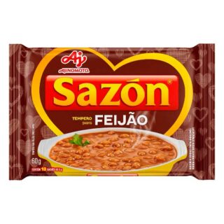 SAZON AJINOMOTO FEIJAO C/12 SACHE 60G - Imagem 1