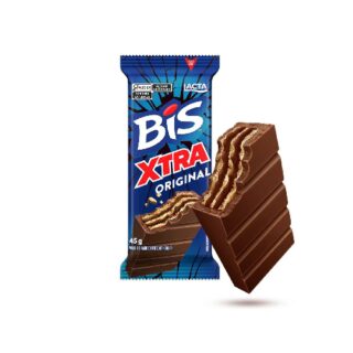 CHOCOLATE BIS LACTA W.BIS XT.LEITE 45G - Imagem 1