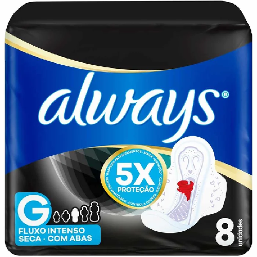 ABS ALWAYS NOTURNO SUAVE C/AB C/8 - Imagem 1