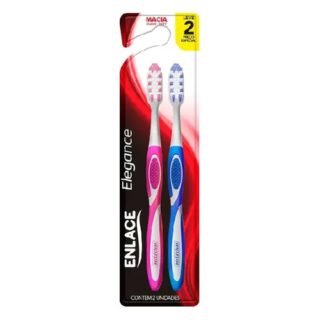 KIT ESC.DENT.ENLACE ELEG. C/02PCS MACIA - Imagem 1