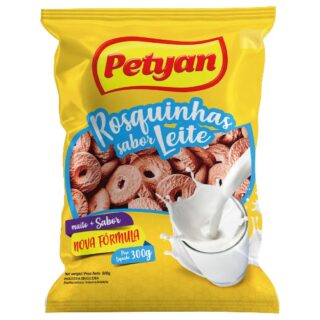 BISCOITO ROSQUINHAS PETYAN LEITE 300G - Imagem 1