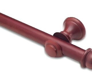 VARAO CORTINA 19MM X 2M UTILI CEREJA 0944 - Imagem 1