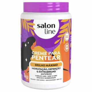 CR.PENT.SALON LINE BRILHO MAXIMO 1KG - Imagem 1