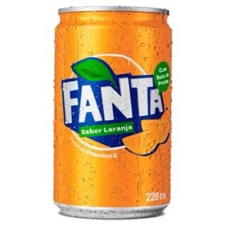 REFRIGERANTE FANTA LARANJA LATA 220ML - Imagem 1
