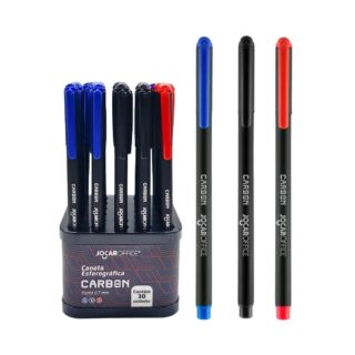 CANETA ESFERO.CARBONO LEONORA AZ,PT,VM 97953 - Imagem 1