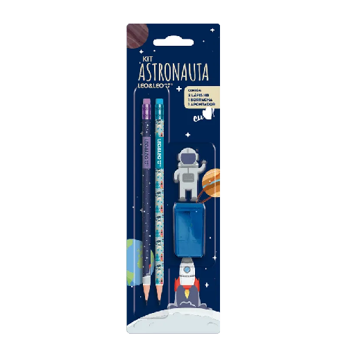 KIT ESC.LEONORA ASTRONALTA 4PC 72170 - Imagem 1