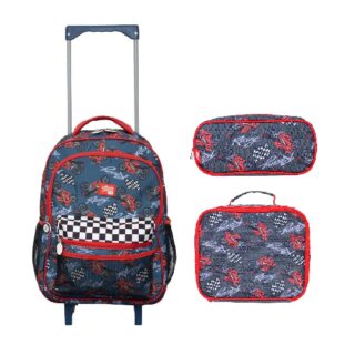 KIT MOCHILA C/ROD.POLIESTER CORRIDA YINS YS42172MC - Imagem 1