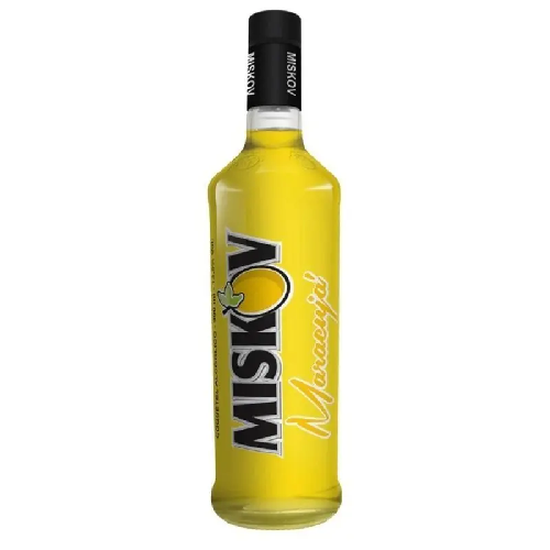 VODKA TRIDESTILADA MISKOV F.MARACUJA 900ML - Imagem 1