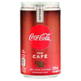 REFRIGERANTE COCA COLA CAFE LATA 220ML - Imagem 1