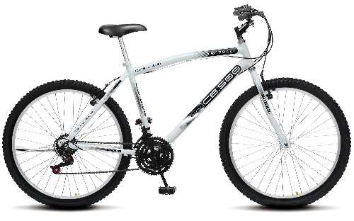 BIC.COLLI CB 500 ARO 26 18M.MASC.BRANCO 129-05D - Imagem 1