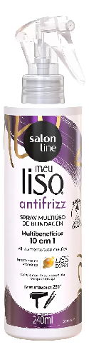 SPRAY SALON MEU LISO ANTIFRIZZ 240ML - Imagem 1