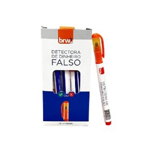 CANETA DETECTORA DE DINHEIRO FALSO BRW CA1299 - Imagem 1