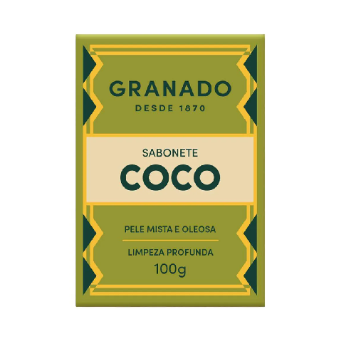 SABONETE COCO GRANADO 100G - Imagem 1
