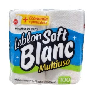 PAPEL TOALHA LEBLON C/2 ROLOS 18,5CMX17,7CM - Imagem 1